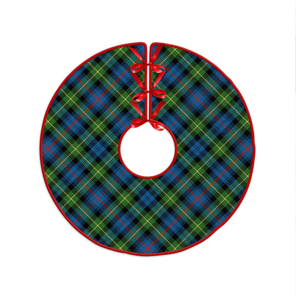 Farquharson Ancient Clan Badge Tartan Christmas Tree Skirt