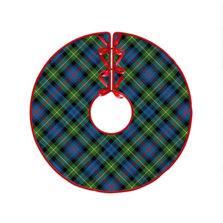 Farquharson Ancient Clan Badge Tartan Christmas Tree Skirt