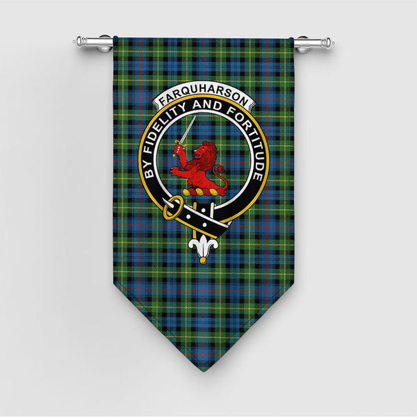Farquharson Ancient Clan Badge Tartan Gonfalon