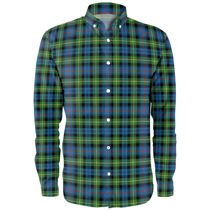 Farquharson Ancient Clan Badge Tartan Long Sleeve Shirt