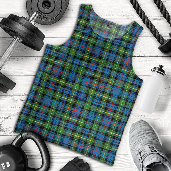 Farquharson Ancient Clan Badge Tartan Men Tank Top