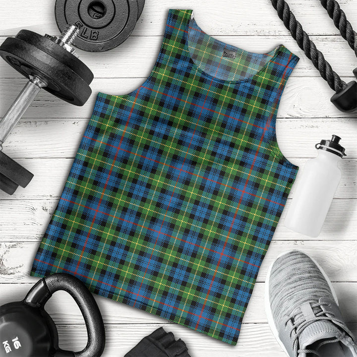 Farquharson Ancient Clan Badge Tartan Men Tank Top