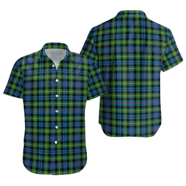 Farquharson Ancient Clan Badge Tartan Short Sleeve Shirt