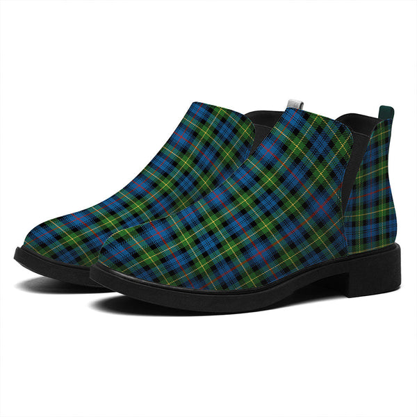 Farquharson Ancient Tartan Flat Ankle Boots