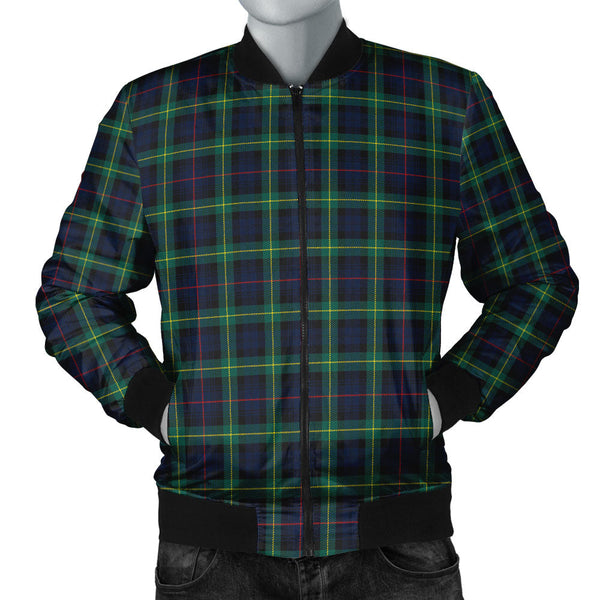 Farquharson Modern Clan Badge Tartan Bomber Jacket