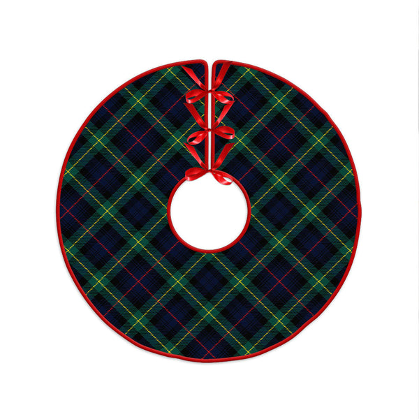 Farquharson Modern Clan Badge Tartan Christmas Tree Skirt