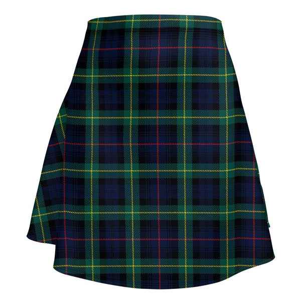 Farquharson Modern Clan Badge Tartan Flared Skirt
