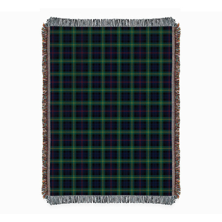 Farquharson Modern Clan Badge Tartan Woven Blanket