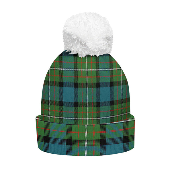Ferguson Ancient Clan Badge Tartan Bobble Beanie Hat