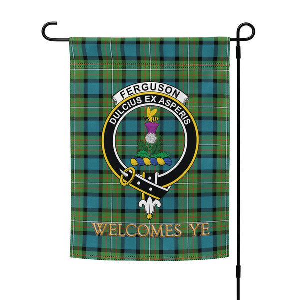 Ferguson Ancient Clan Badge Tartan Garden Flag