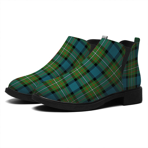 Ferguson Ancient Tartan Flat Ankle Boots