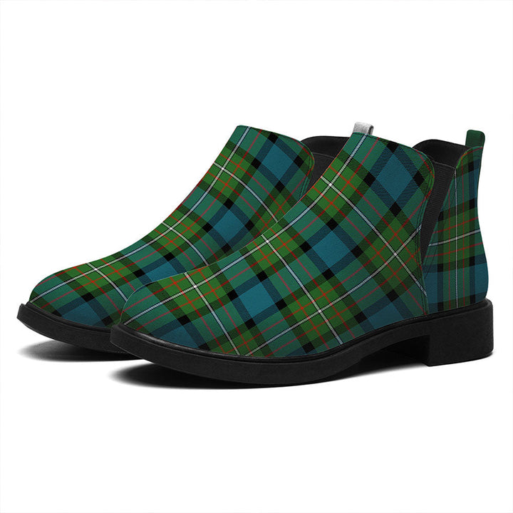 Ferguson Ancient Tartan Flat Ankle Boots