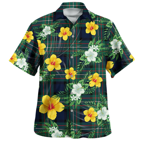 Ferguson Modern Clan Badge Tartan Hawaiian Shirt Summer Vibes Style
