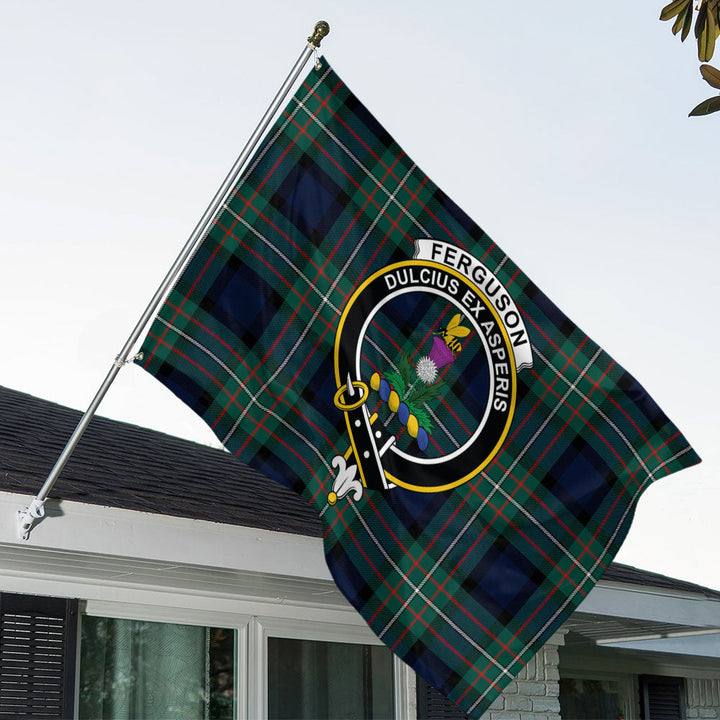 Ferguson Modern Clan Badge Tartan House Flag