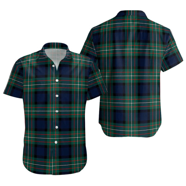 Ferguson Modern Clan Badge Tartan Short Sleeve Shirt