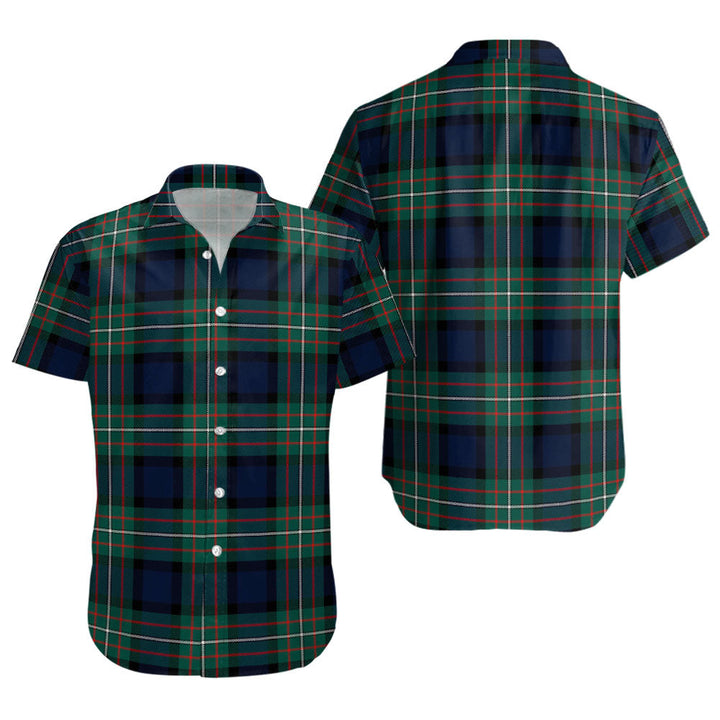 Ferguson Modern Clan Badge Tartan Short Sleeve Shirt