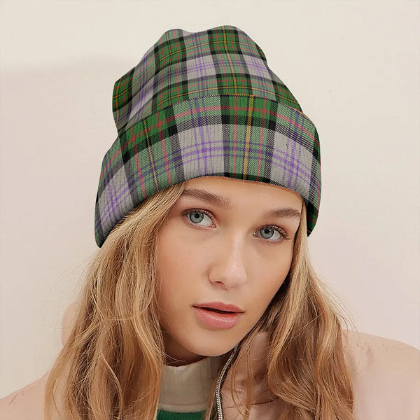 Firth of Tay (Gillies Dress) Ancient Clan Badge Tartan Knitted Beanie