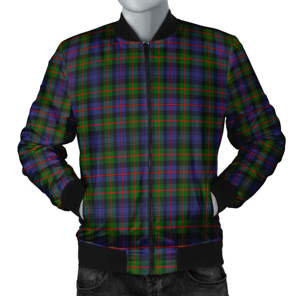 Fleming Clan Badge Tartan Bomber Jacket