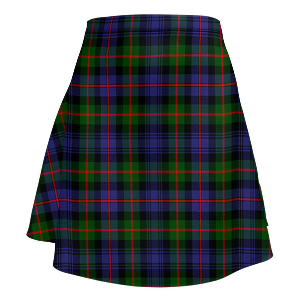 Fleming Clan Badge Tartan Flared Skirt