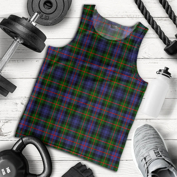 Fleming Clan Badge Tartan Men Tank Top