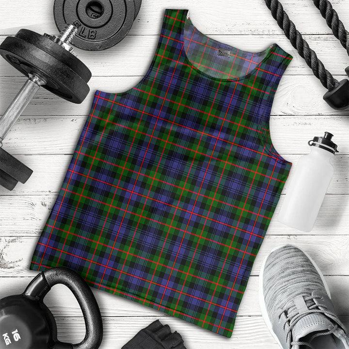 Fleming Clan Badge Tartan Men Tank Top