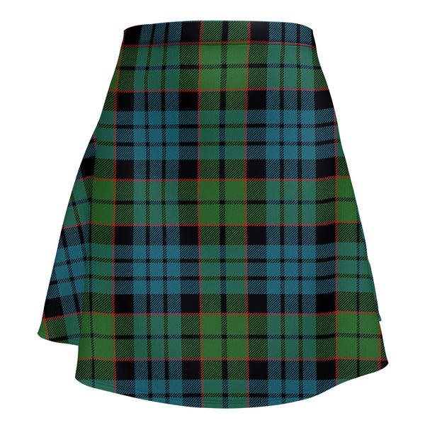Fletcher Family Ancient Clan Badge Tartan Flared Skirt