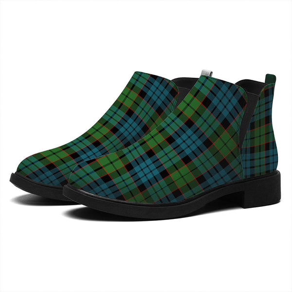 Fletcher Family Ancient Tartan Flat Ankle Boots