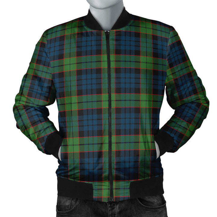 Fletcher Family Modern Clan Badge Tartan Bomber Jacket