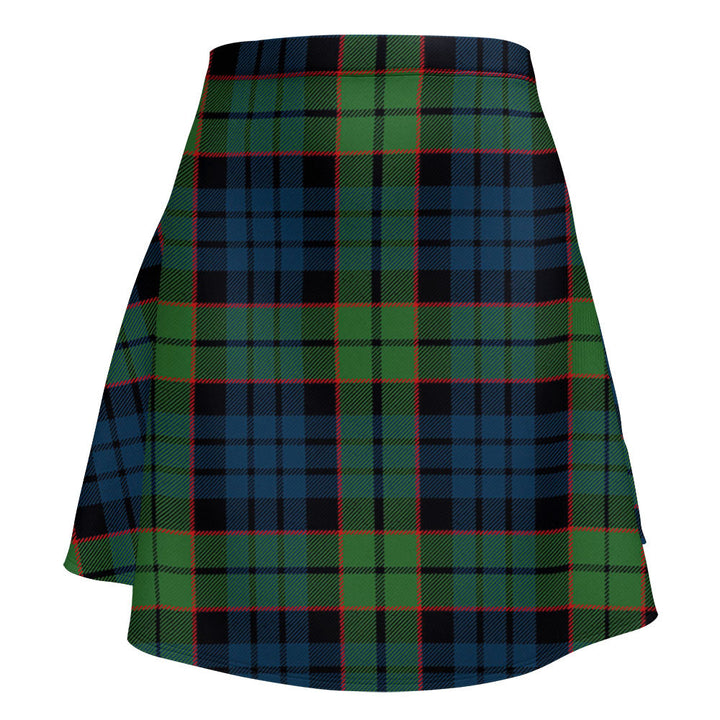 Fletcher Family Modern Clan Badge Tartan Flared Skirt