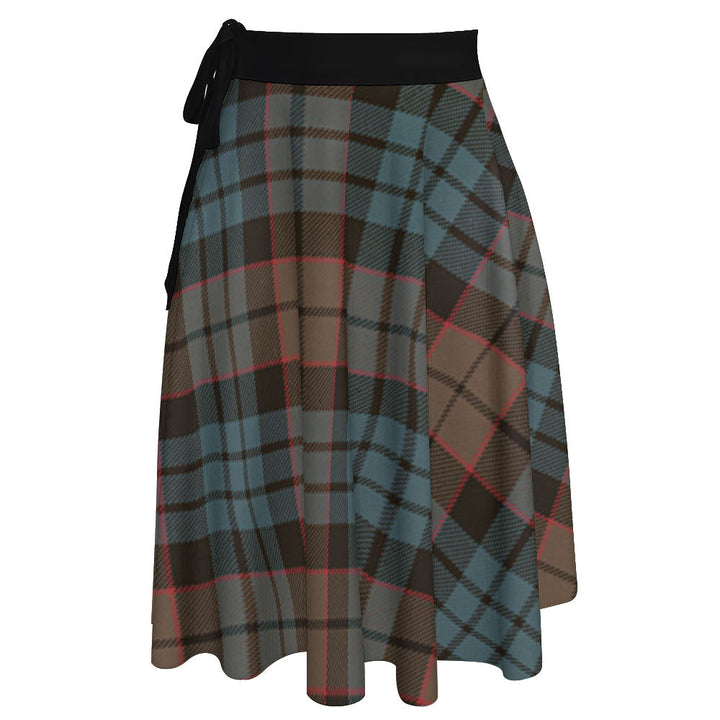 Fletcher Family Weathered Tartan Wrap Skirt