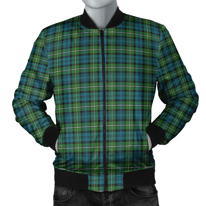 Forbes Ancient Clan Badge Tartan Bomber Jacket