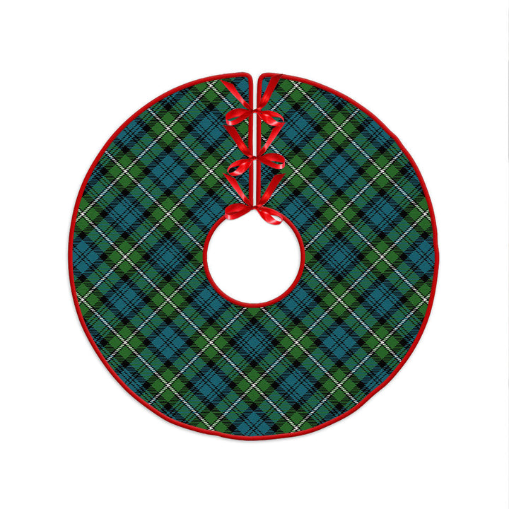 Forbes Ancient Clan Badge Tartan Christmas Tree Skirt