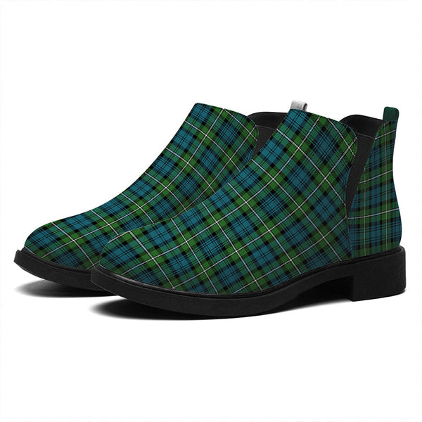 Forbes Ancient Tartan Flat Ankle Boots