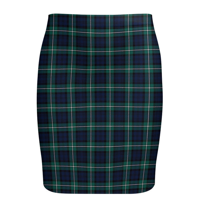 Forbes Modern Tartan Fitted Skirt