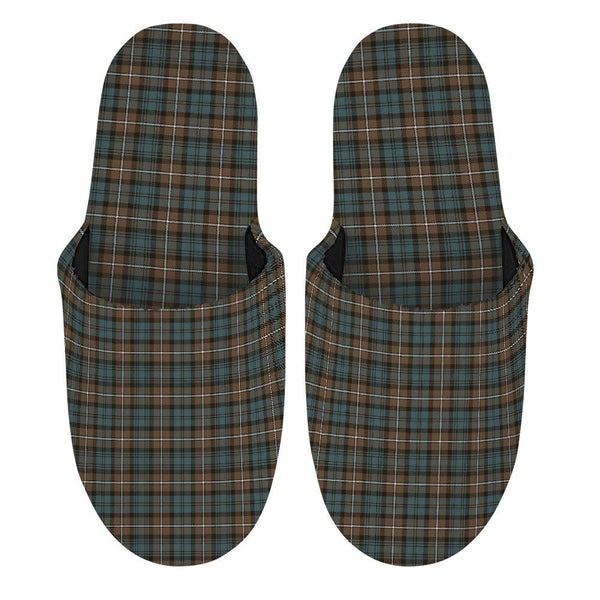 Forbes Weathered Clan Badge Tartan Mop Slippers