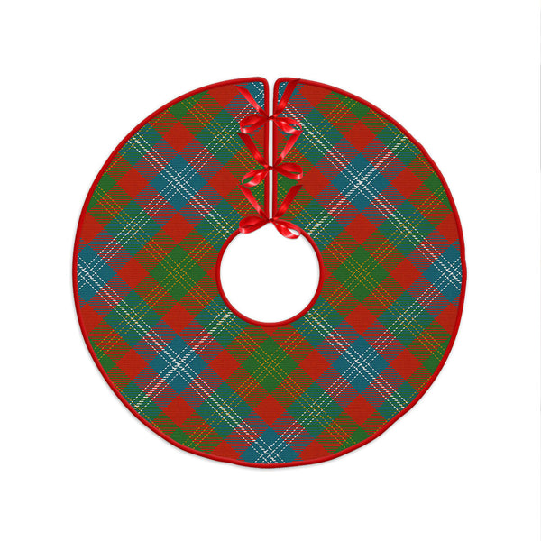 Forrester Ancient Clan Badge Tartan Christmas Tree Skirt