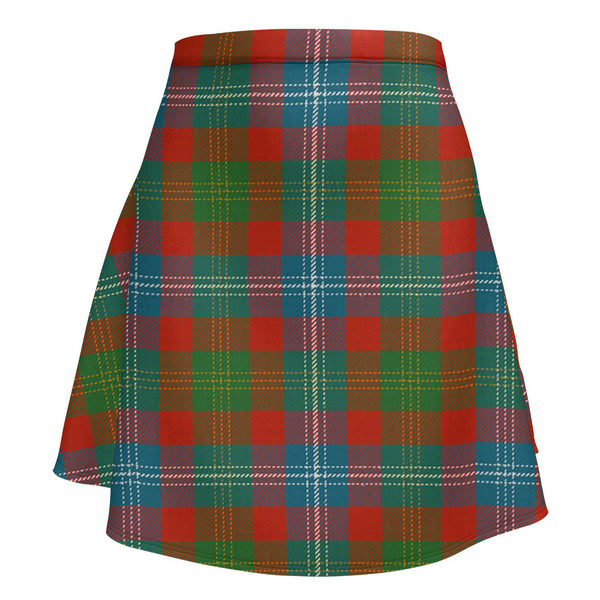 Forrester Ancient Clan Badge Tartan Flared Skirt