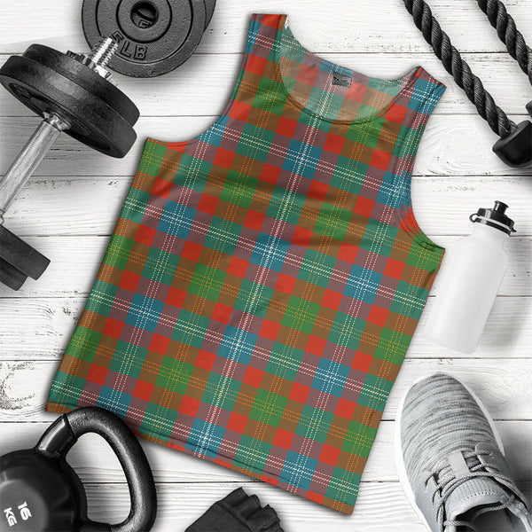 Forrester Ancient Clan Badge Tartan Men Tank Top