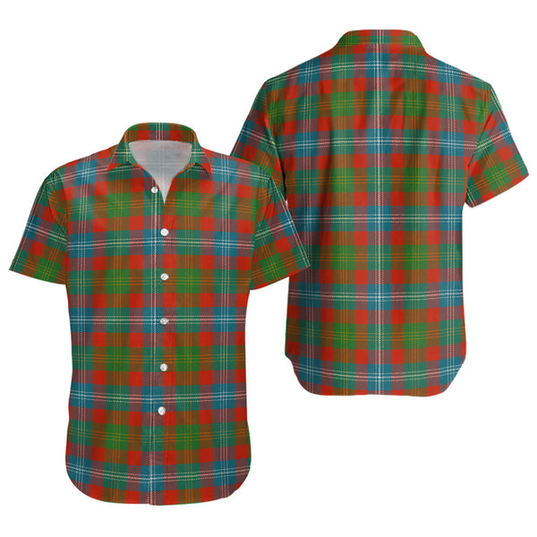Forrester Ancient Clan Badge Tartan Short Sleeve Shirt