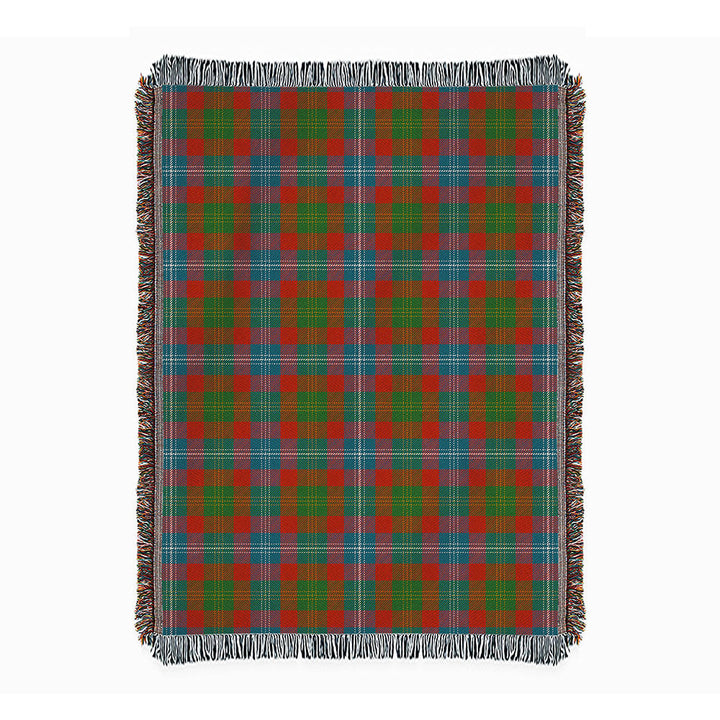 Forrester Ancient Clan Badge Tartan Woven Blanket