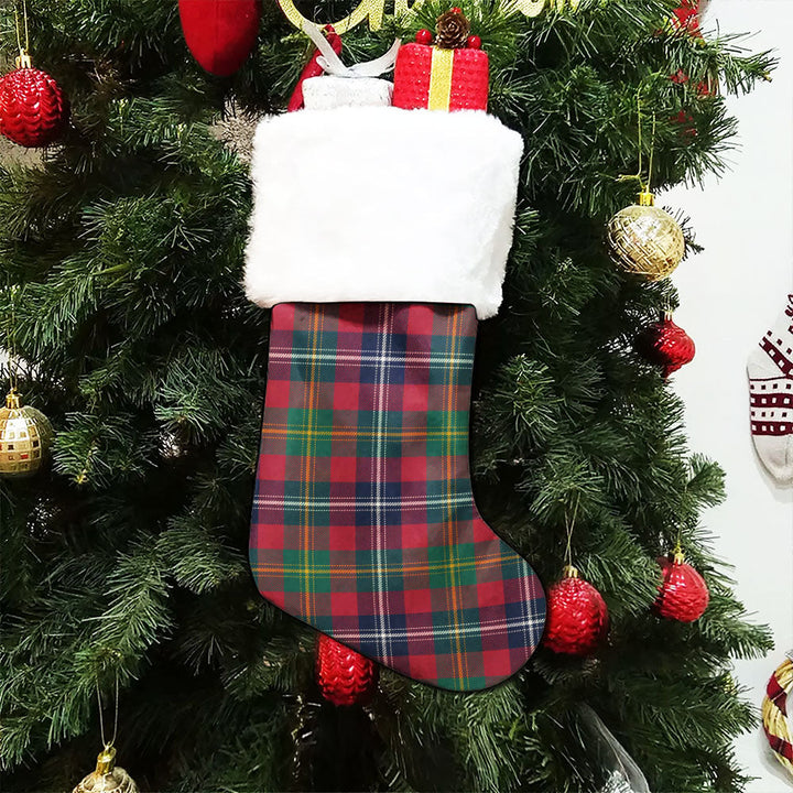 Forrester Modern Clan Badge Tartan Christmas Stocking