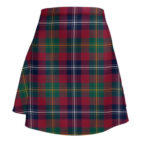 Forrester Modern Clan Badge Tartan Flared Skirt