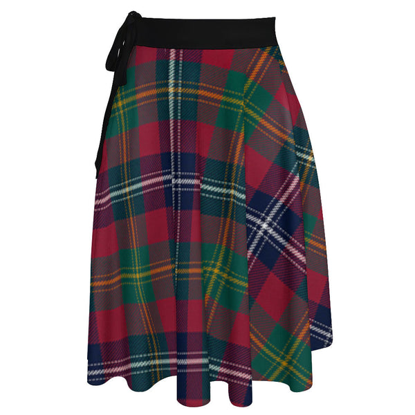 Forrester Modern Tartan Wrap Skirt