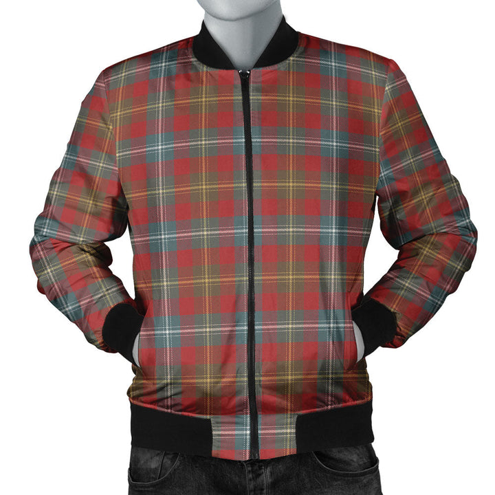 Forrester Weathered Clan Badge Tartan Bomber Jacket