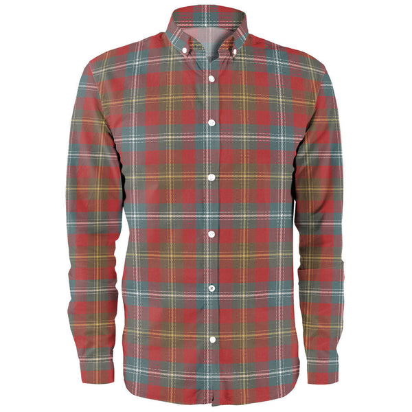 Forrester Weathered Clan Badge Tartan Long Sleeve Shirt
