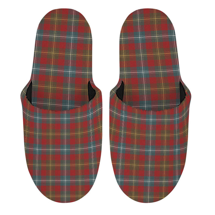 Forrester Weathered Clan Badge Tartan Mop Slippers