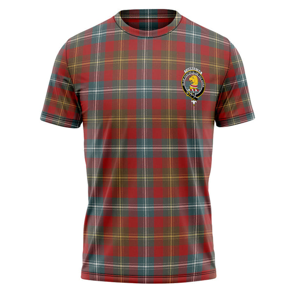 Forrester Weathered Clan Badge Tartan T-Shirt