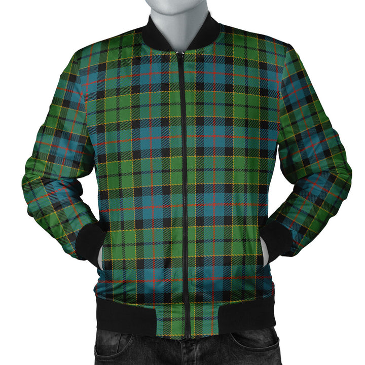 Forsyth Ancient Clan Badge Tartan Bomber Jacket