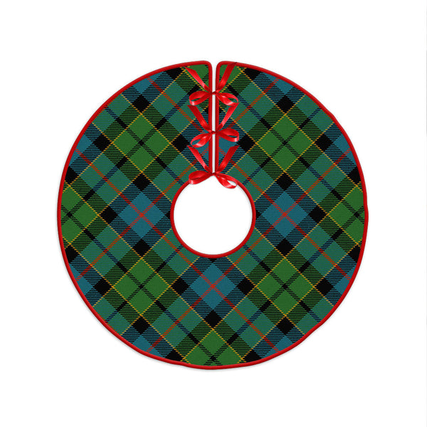 Forsyth Ancient Clan Badge Tartan Christmas Tree Skirt