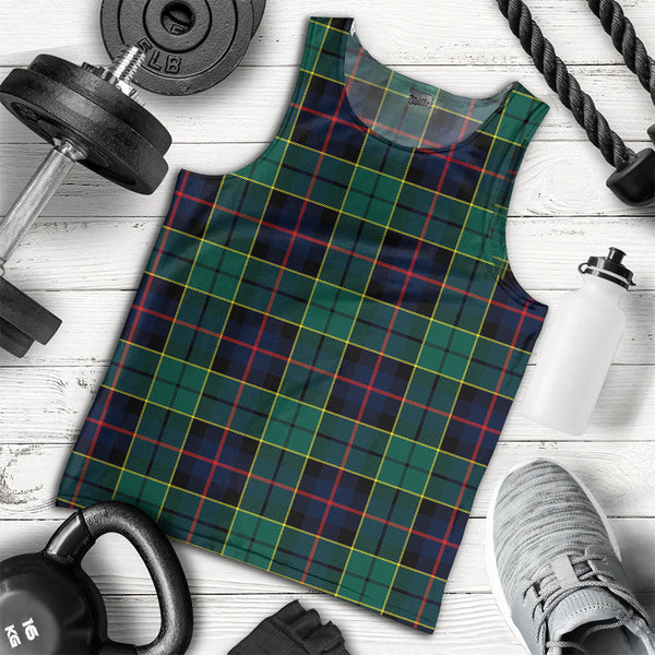 Forsyth Modern Clan Badge Tartan Men Tank Top